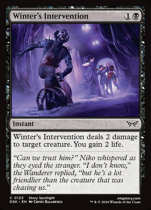 Winter's Intervention (DSK 123)