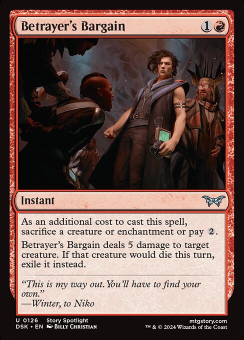 Betrayer's Bargain (DSK 126)