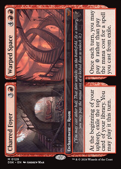 Charred Foyer // Warped Space (DSK 129)