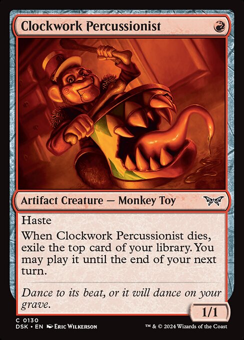Clockwork Percussionist (DSK 130)