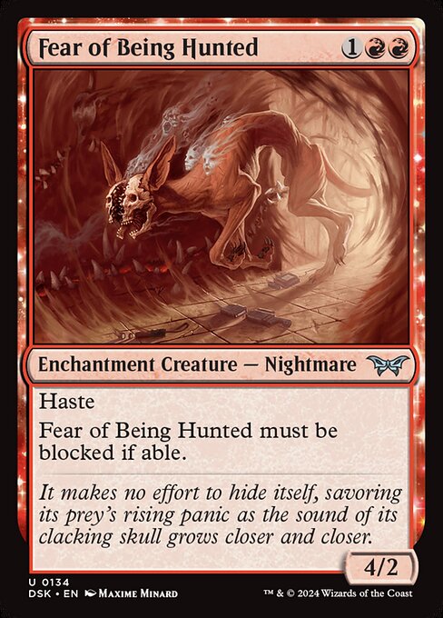 Fear of Being Hunted (DSK 134)