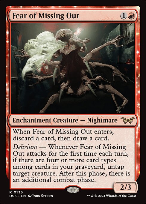 Fear of Missing Out (DSK 136)