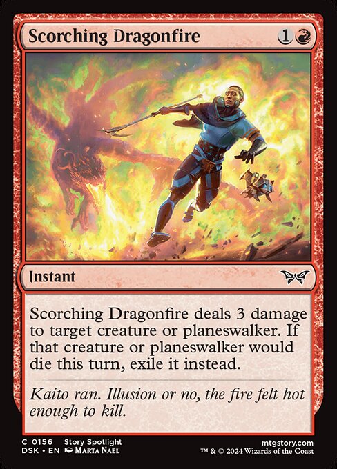 Scorching Dragonfire (DSK 156)