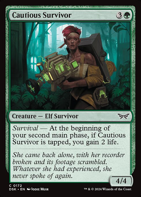 Cautious Survivor (DSK 172)