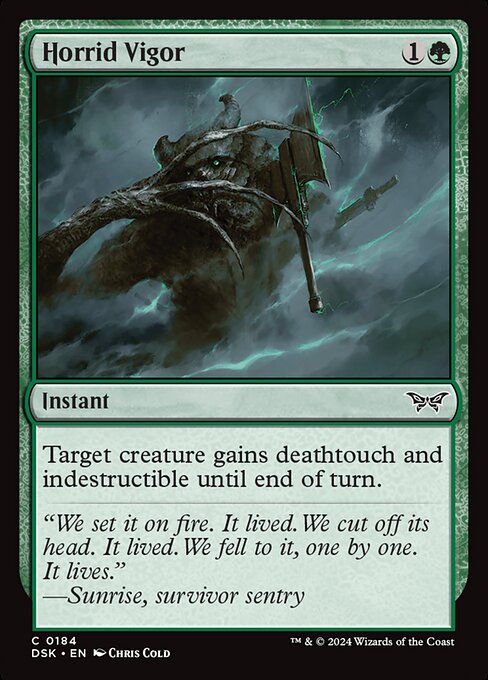 Horrid Vigor (DSK 184)