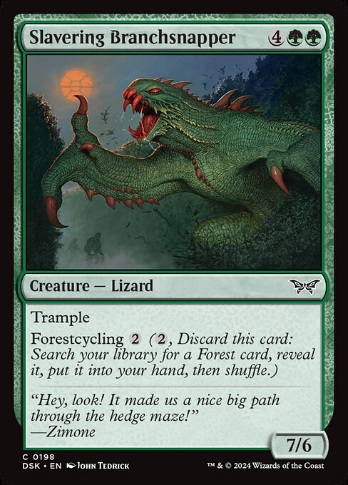 Slavering Branchsnapper (DSK 198)