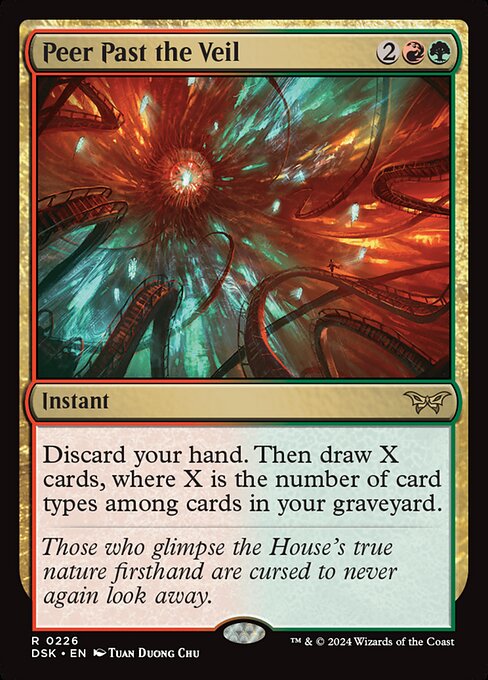 Peer Past the Veil (DSK 226)