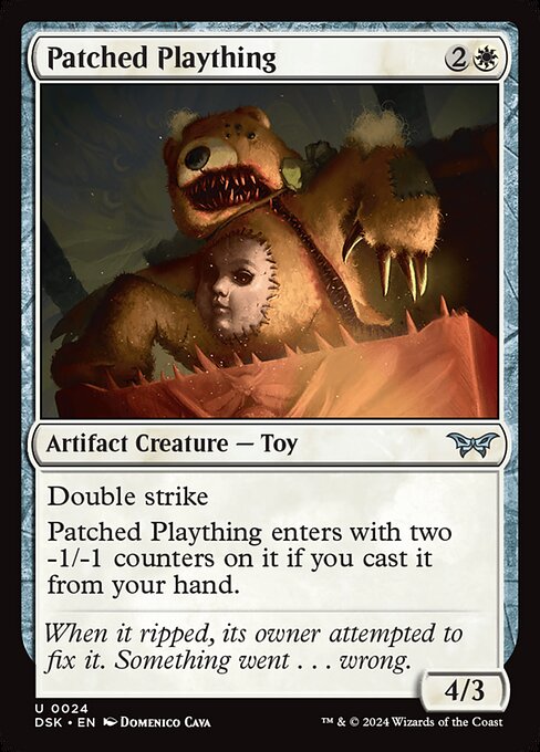 Patched Plaything (DSK 24)