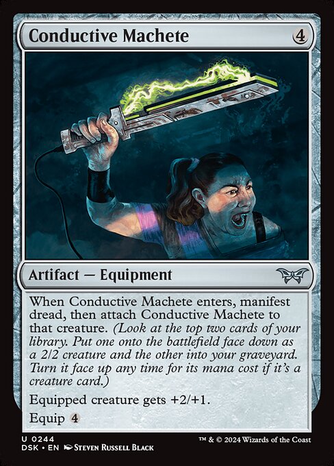 Conductive Machete (DSK 244)