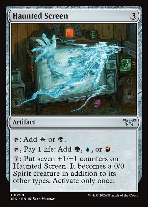 Haunted Screen (DSK 250)
