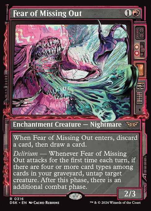Fear of Missing Out (DSK 316)