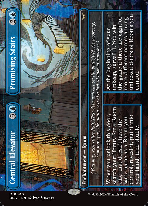 Central Elevator // Promising Stairs (DSK 336)