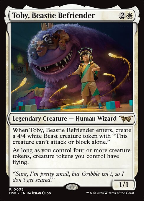 Toby, Beastie Befriender (DSK 35)