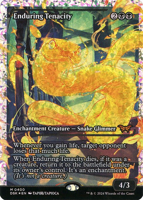 Enduring Tenacity (DSK 400)