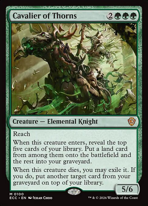 Cavalier of Thorns (ECC 100)