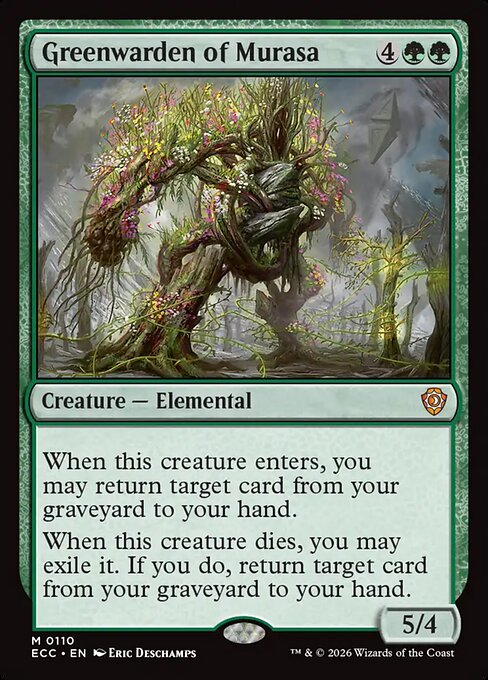 Greenwarden of Murasa (ECC 110)