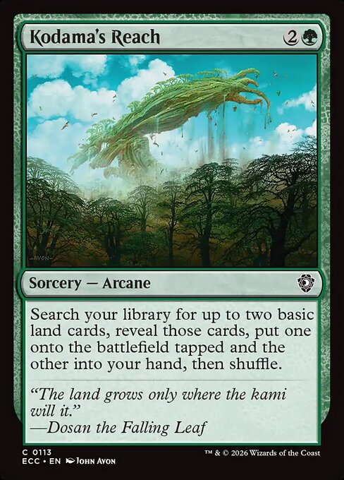 Kodama's Reach (ECC 113)