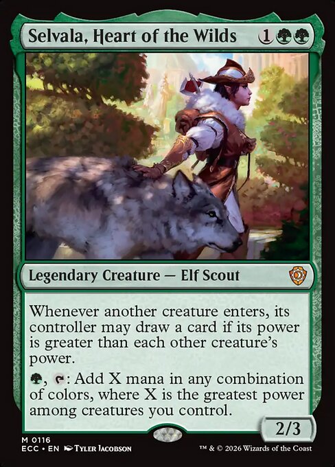 Selvala, Heart of the Wilds (ECC 116)