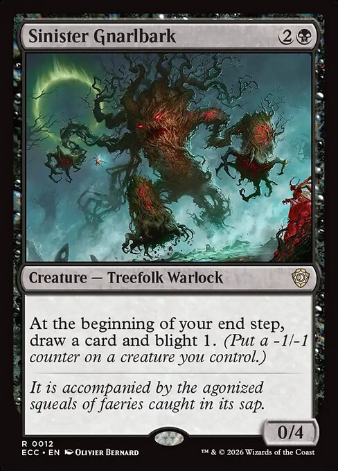 Sinister Gnarlbark (ECC 12)