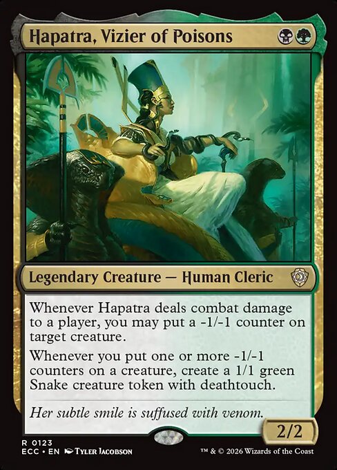 Hapatra, Vizier of Poisons (ECC 123)