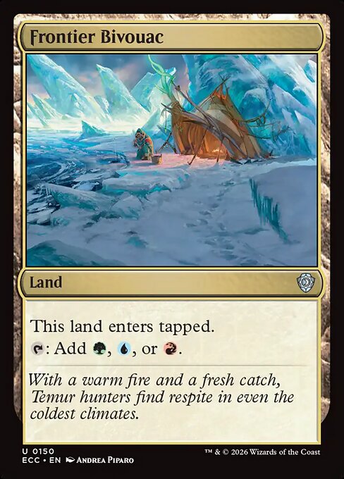 Frontier Bivouac (ECC 150)