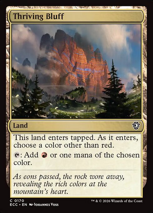 Thriving Bluff (ECC 170)