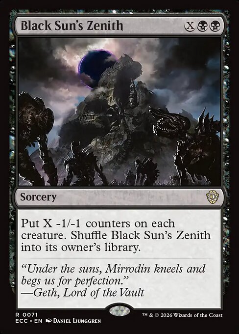 Black Sun's Zenith (ECC 71)