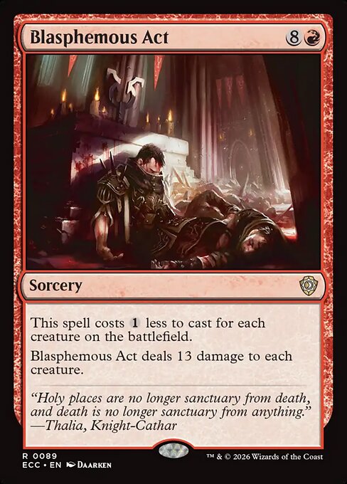 Blasphemous Act (ECC 89)