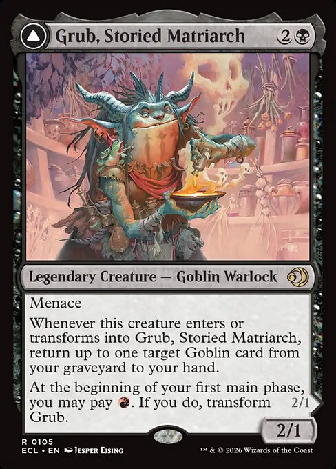 Grub, Storied Matriarch // Grub, Notorious Auntie (ECL 105)