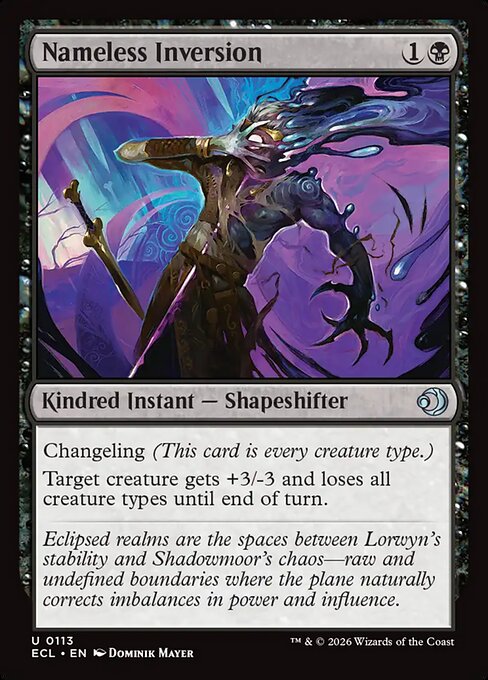 Nameless Inversion (ECL 113)