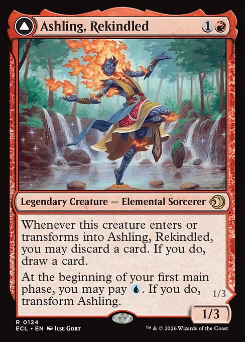 Ashling, Rekindled // Ashling, Rimebound (ECL 124)