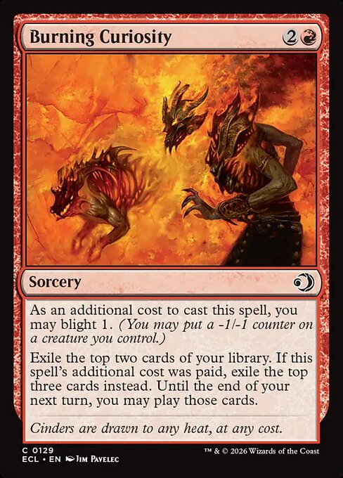 Burning Curiosity (ECL 129)