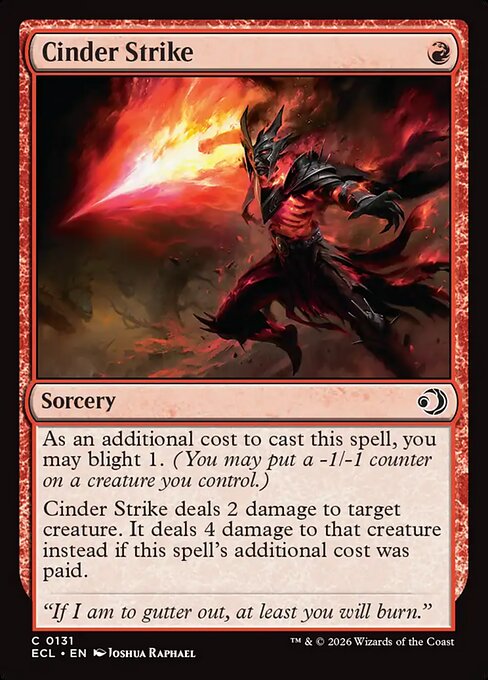 Cinder Strike (ECL 131)