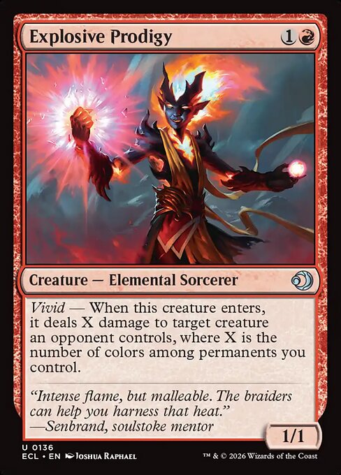 Explosive Prodigy (ECL 136)