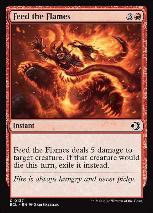Feed the Flames (ECL 137)