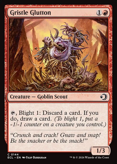 Gristle Glutton (ECL 144)