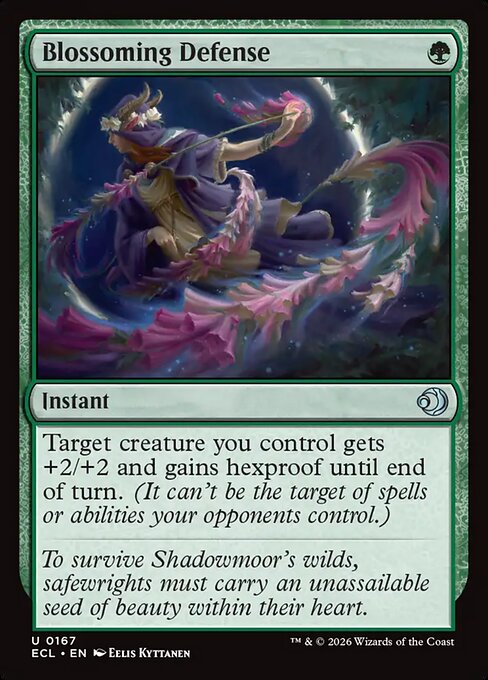 Blossoming Defense (ECL 167)