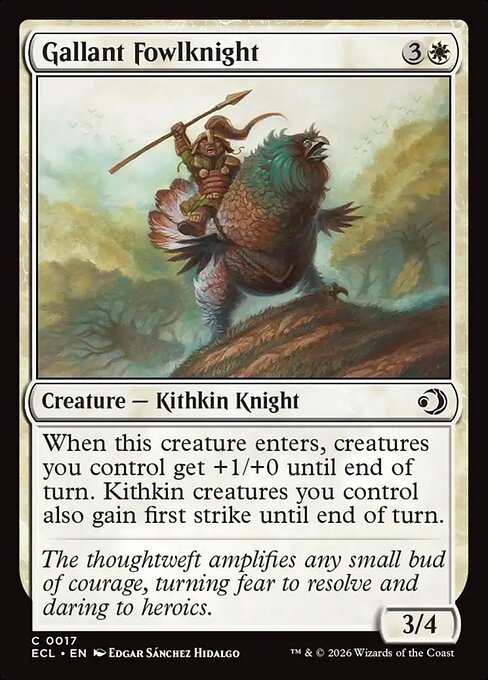 Gallant Fowlknight (ECL 17)