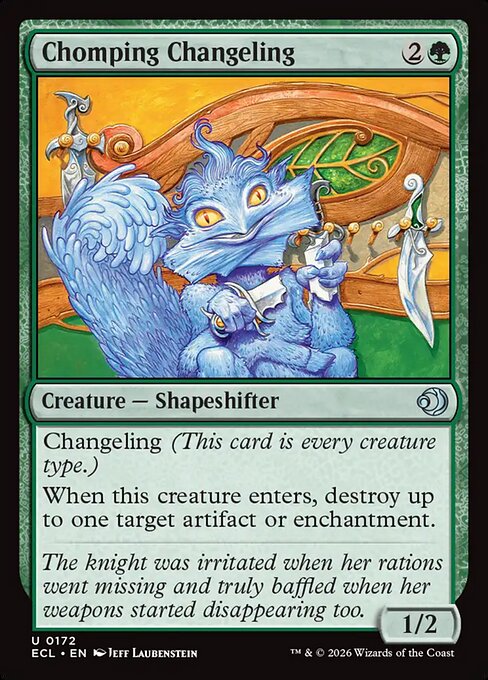Chomping Changeling (ECL 172)