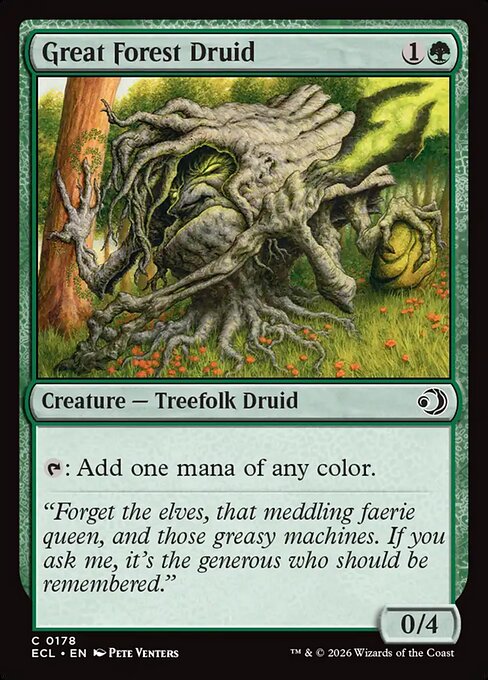 Great Forest Druid (ECL 178)