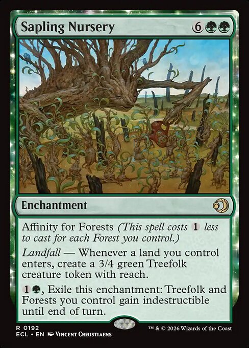 Sapling Nursery (ECL 192)