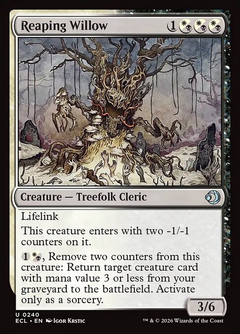 Reaping Willow (ECL 240)