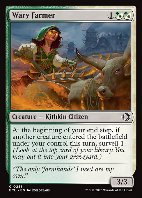Wary Farmer (ECL 251)