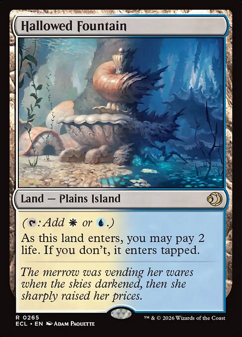 Hallowed Fountain (ECL 265)