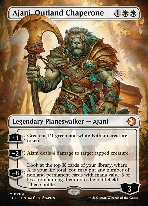 Ajani, Outland Chaperone (ECL 284)