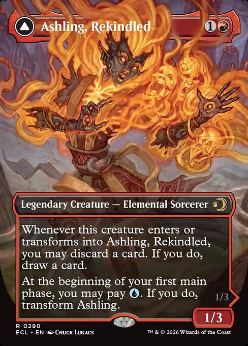 Ashling, Rekindled // Ashling, Rimebound (ECL 290)