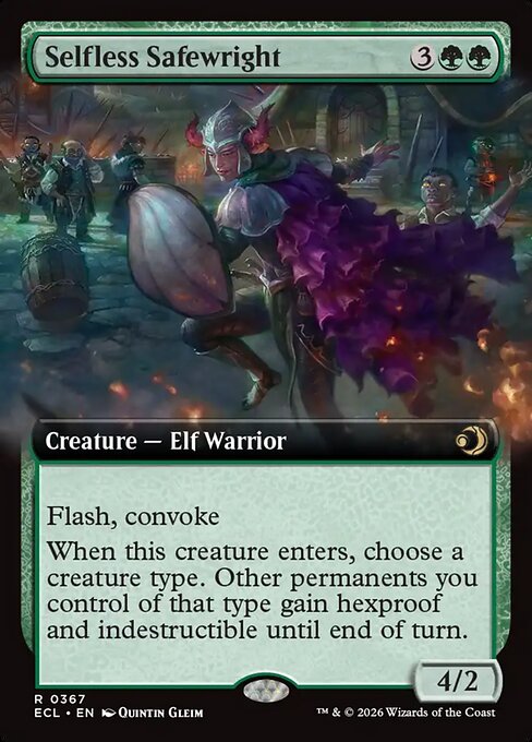 Selfless Safewright (ECL 367)
