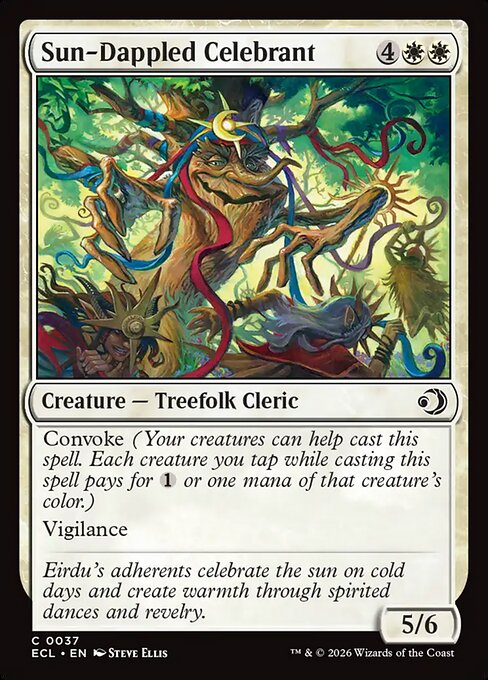 Sun-Dappled Celebrant (ECL 37)