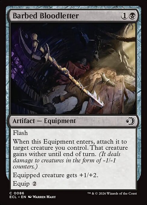 Barbed Bloodletter (ECL 86)