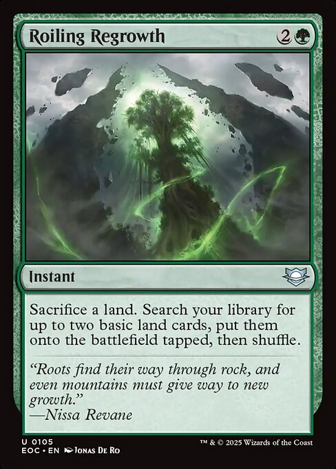 Roiling Regrowth (EOC 105)